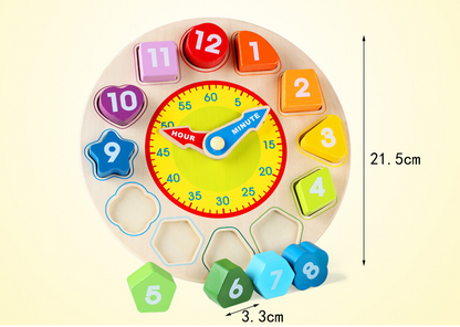 Tick-Tock Learning Clock Puzzle