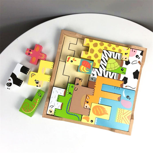 Animal Block Matching Puzzle