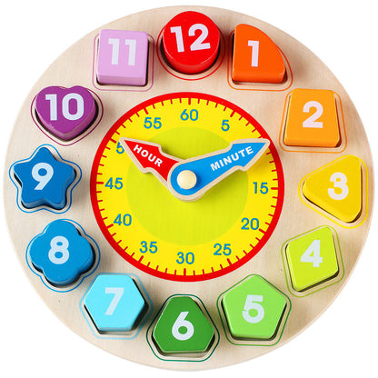 Tick-Tock Learning Clock Puzzle